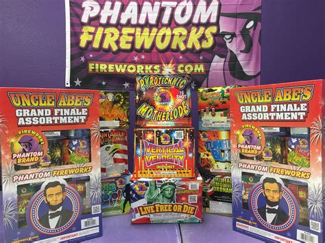 Phantom fireworks near me - 20% Off Purchases of $300+ Today Only. In a Store Near You. Next time you ask - where is a fireworks store near me? Just go to our store locator and find the closest Jake's Fireworks for the best in the business. With over 80 years in the fireworks industry we can help you find the fireworks you are looking for.
